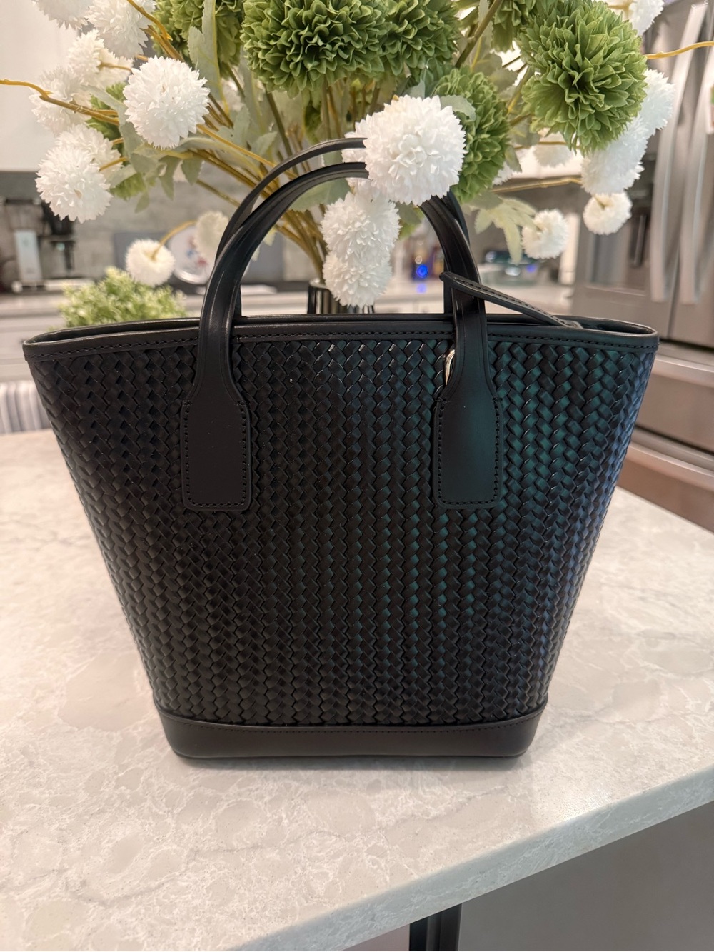 Dooney and BOURKE Camden small woven convertible tote - Picture 3 of 8